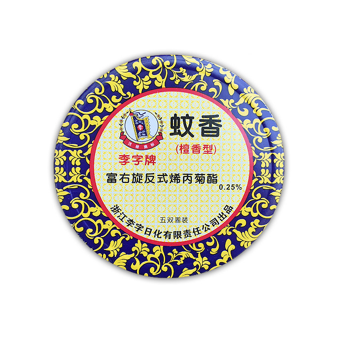 李字牌蚊香檀香型驱蚊厕所用家用整箱30盒共300圈细蚊香全国包邮