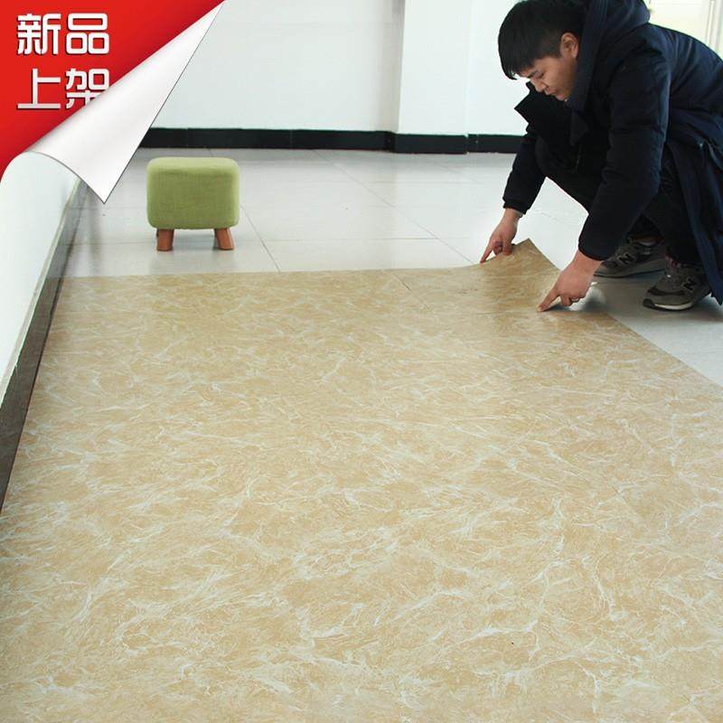 用复古胶粘免胶pvc耐磨地板革pvc铺地纸田园地板革地砖地板砖优惠券