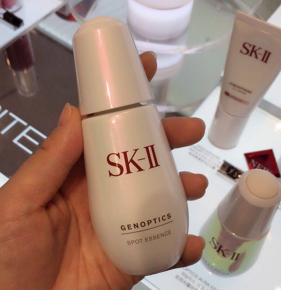 免税店直播采购sk-ii/sk2小银瓶白灯泡肌因光蕴祛斑精华露50ml
