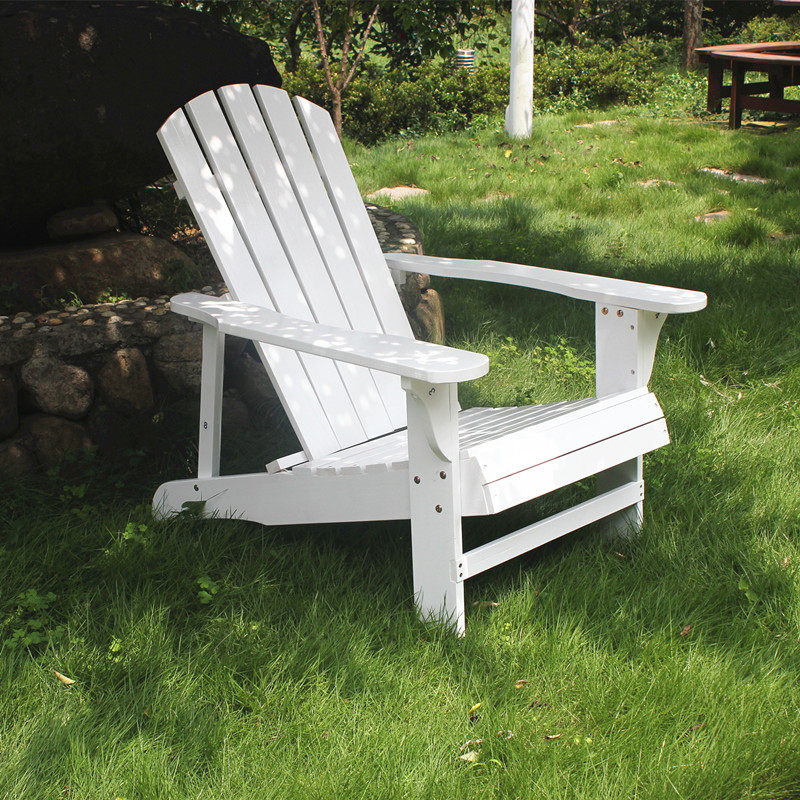 热销户外实木沙滩椅