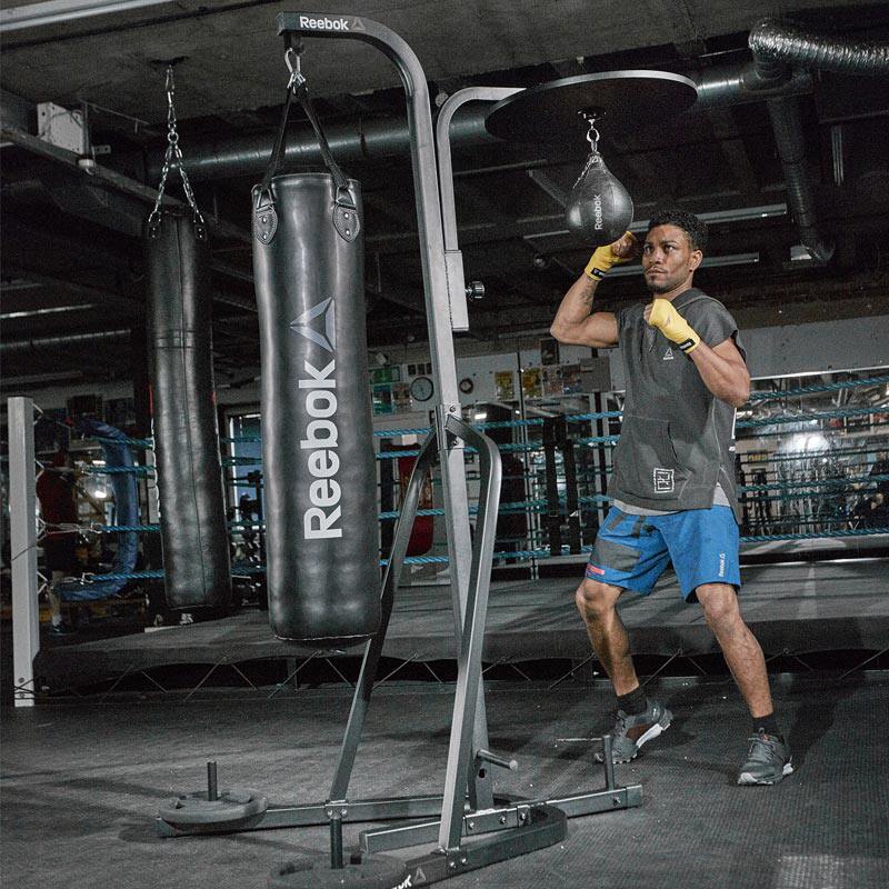 reebok/锐步 专业沙袋拳击架家用立式室内健身器材 rscb-11285