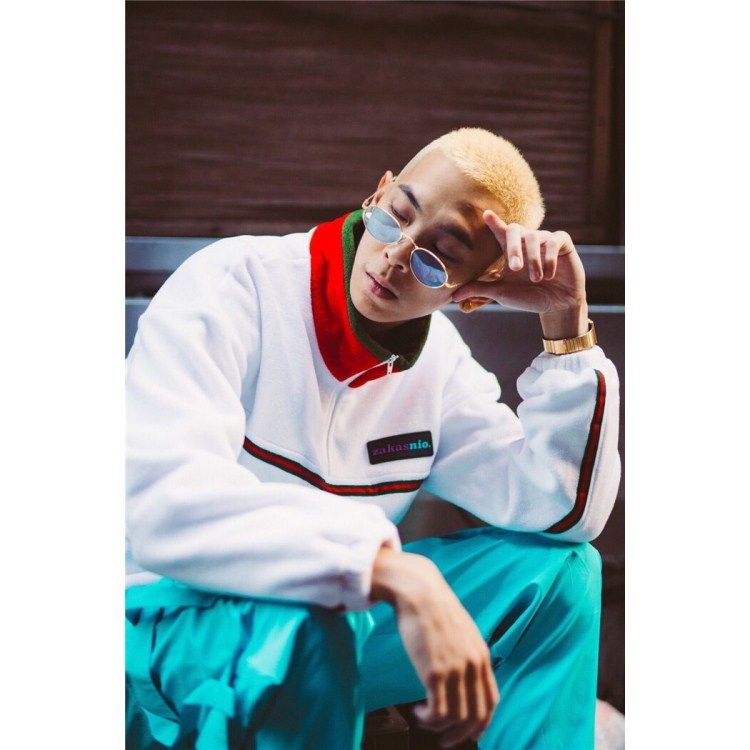 chigga 黄鬼俱乐部 一周年立体龙图刺绣夹克男女加绒外套ifashion