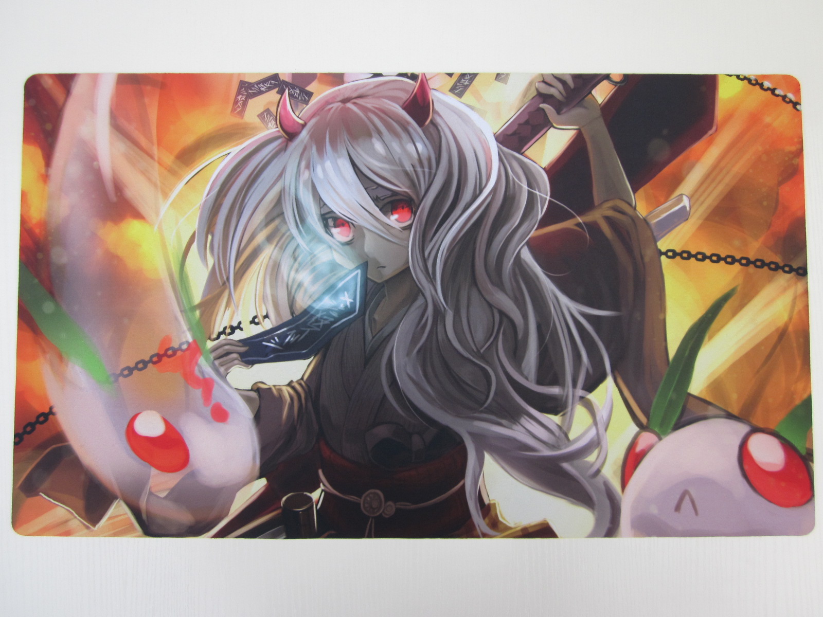 幽鬼兔卡垫定制 游戏王场地定做 动漫游戏垫来图个性订做送收纳袋