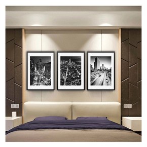 装饰画黑白有框