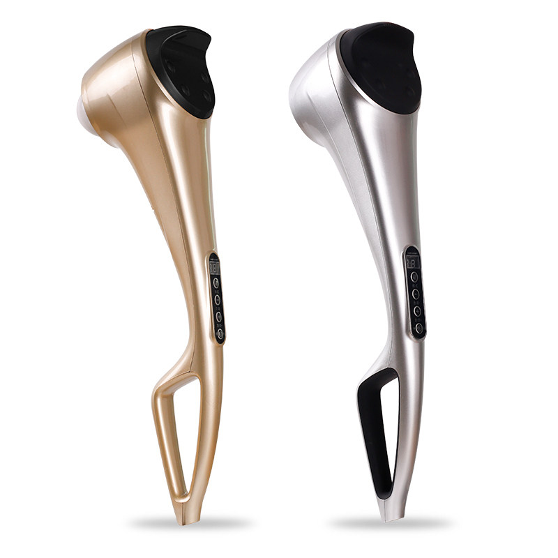 南极人海豚按摩器颈部腰部肩部多功能全身振动揉捏电动手持按摩棒