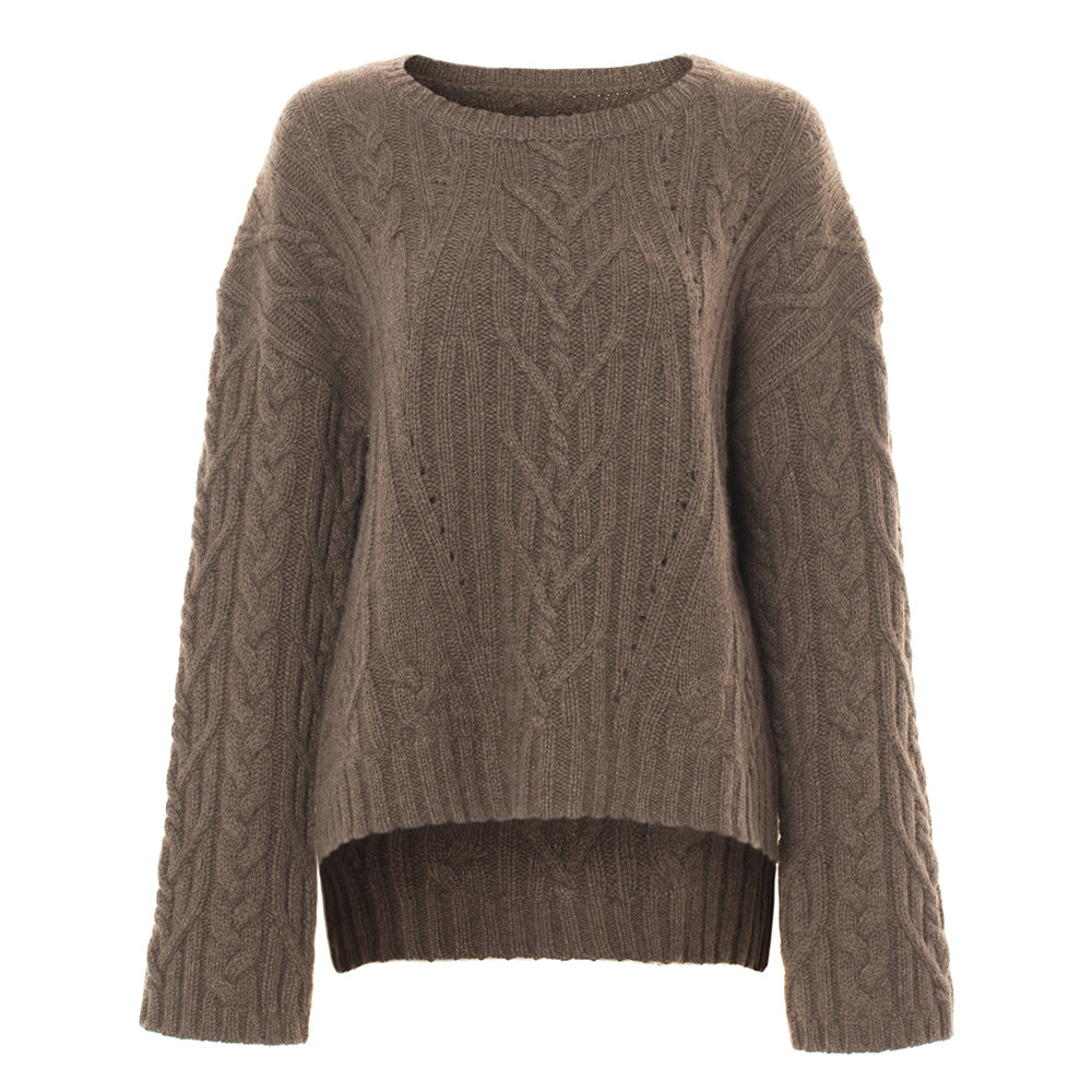 去购买 柔软亲肤的半高领麻花毛衣,选用的是超柔软的羊毛材质,贴身不