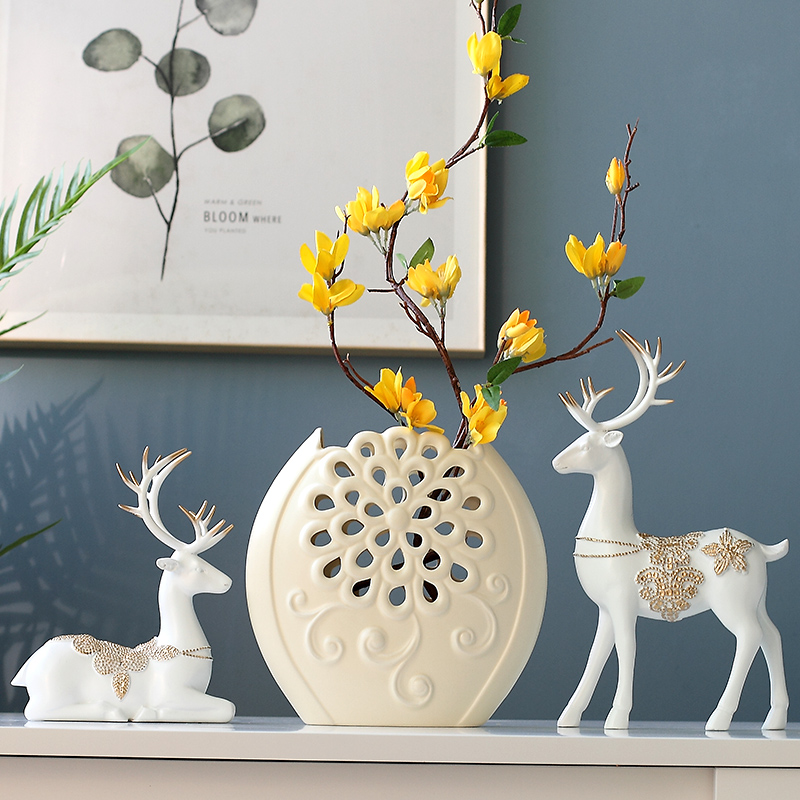 个性创意_电视柜家居装饰品创意小摆件客厅酒柜个性摆设房间现代简约