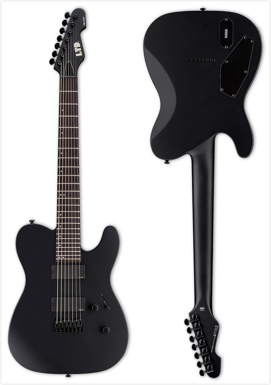ltd te-417 te417 tele pt 韩产7弦七弦电吉他优惠券