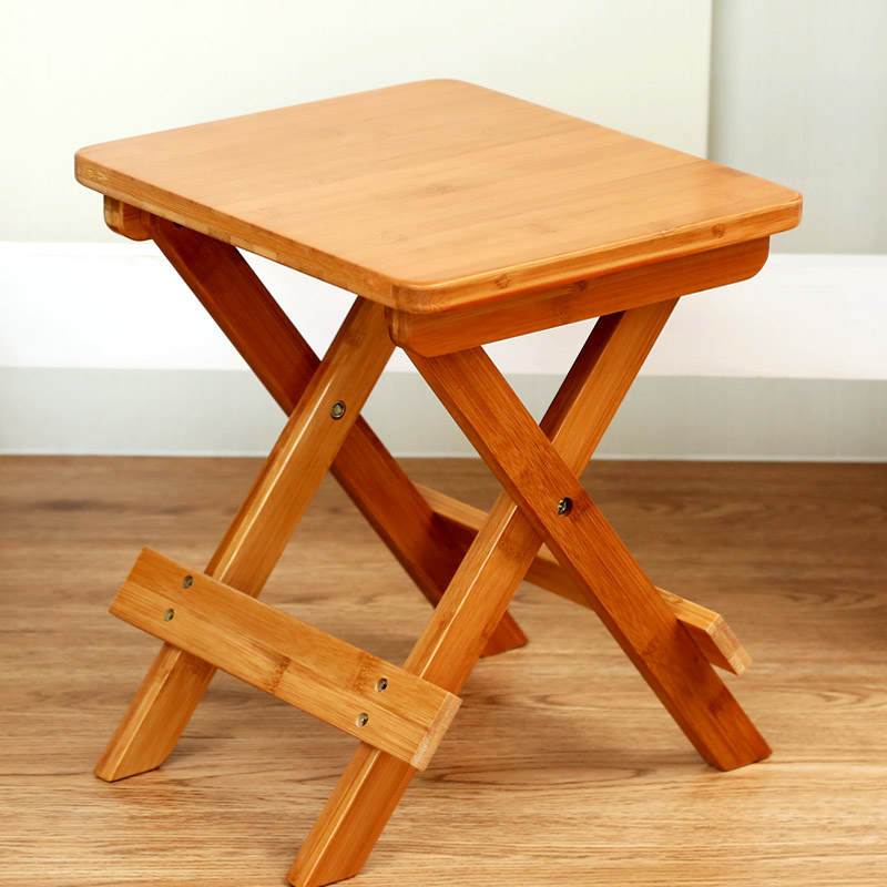 一折小凳子 实木 折叠