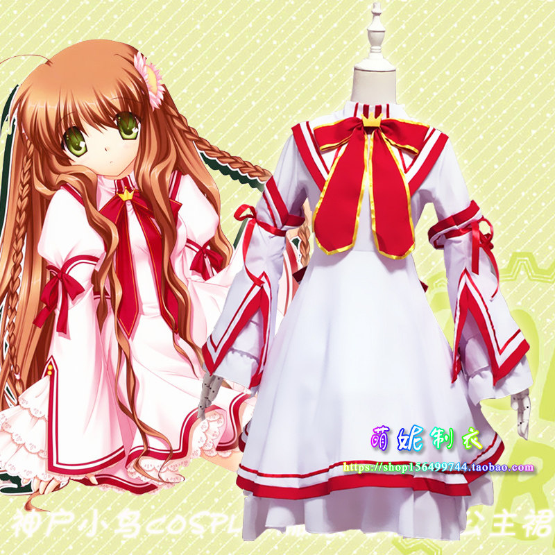 cos服装女 洛丽塔公主_神户小鸟cos服装女游戏cosplay洛丽塔可爱冬