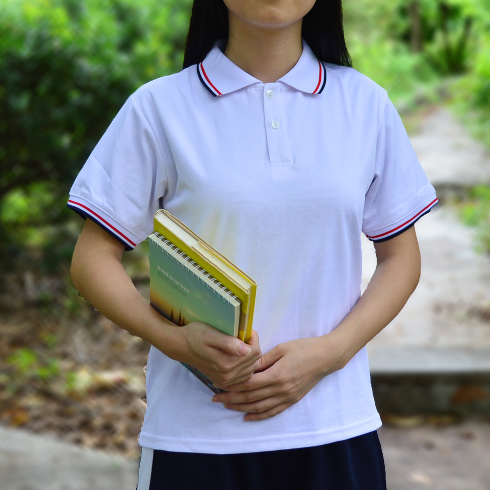 t恤男女通用_2016普宁新世纪校服班服套装衬衫女 男女通用中学生短袖