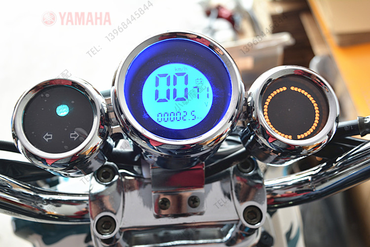 电动车大龟王液晶仪表码表祖玛 卓马电摩仪表总成大龟60v-72改装