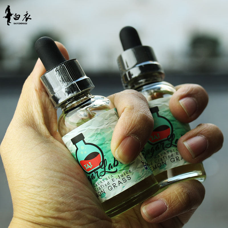 马来西亚进口电子烟油 jai sugar labs 柠檬草烟油 柠檬香茅口味