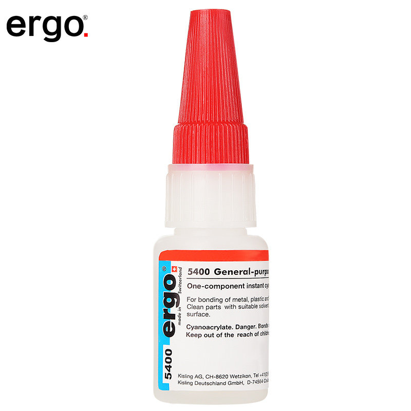 瑞士进口ergo5400粘金属塑料陶瓷木材铁502强力全能透明快干胶水