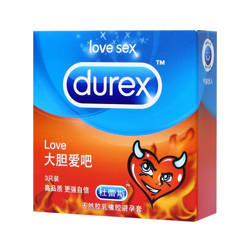 杜蕾斯避孕套love大胆爱吧3只10只超薄用男女安全套情趣成人用品性感美女高清情趣图片