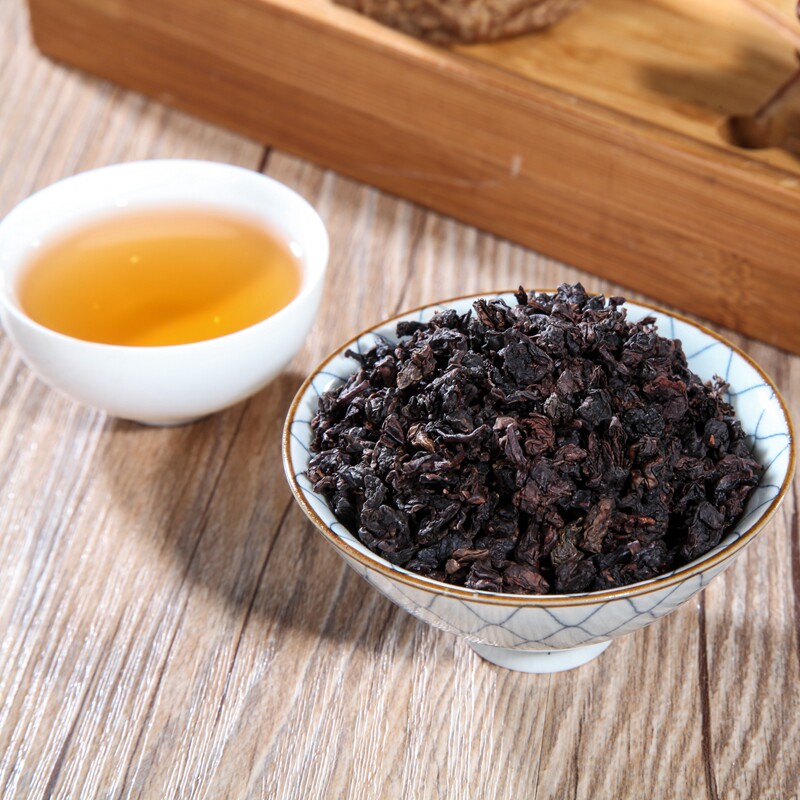 闽老铁茶叶陈年老茶安溪炭焙铁观音 6年浓香型乌龙茶熟茶礼盒罐装