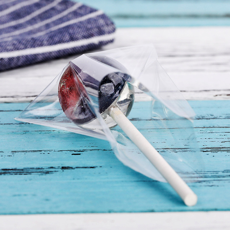 巧克力饼干棒棒糖_烘培包装 星空棒棒糖袋 巧克力饼干糖果袋子 透明