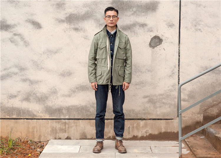 c.e 浮生出品 复刻1966年版m65 野战风衣 日产全棉重磅竹节贡缎优惠券