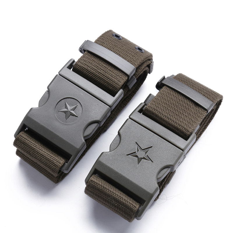 正品编织外腰带户外cs特种兵男尼龙帆布作训腰带军迷战术武装带优惠券