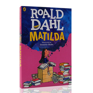 英文原版roald dahl:matilda 玛蒂尔达 罗尔德达尔趣味青少年读物获奖