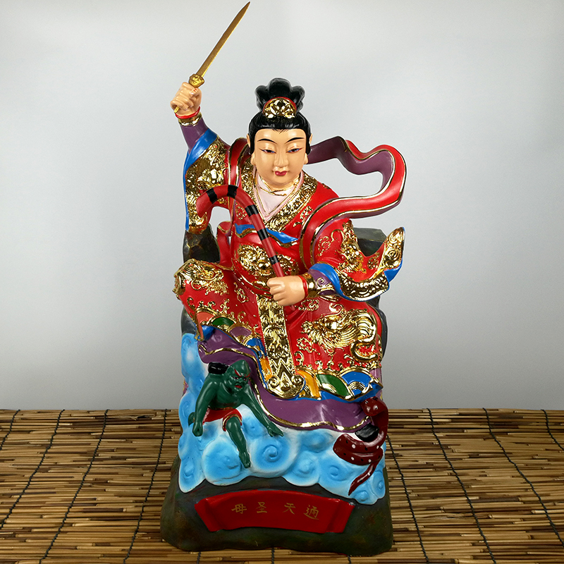 临水陈夫人临水像16寸陈靖姑陈夫人通天顺天圣母陈太后陈十四娘娘