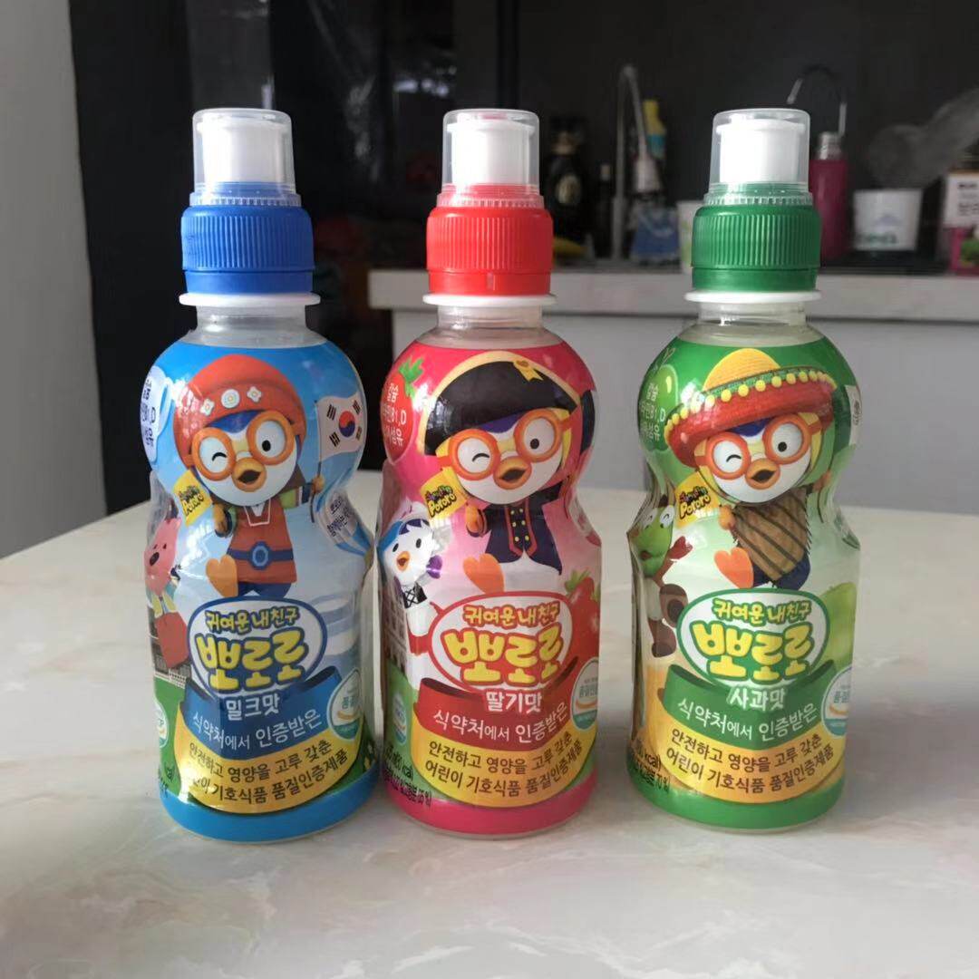 热销进口饮料 果汁 儿童_韩国进口啵乐乐儿童果汁饮料芒果苹果蓝莓