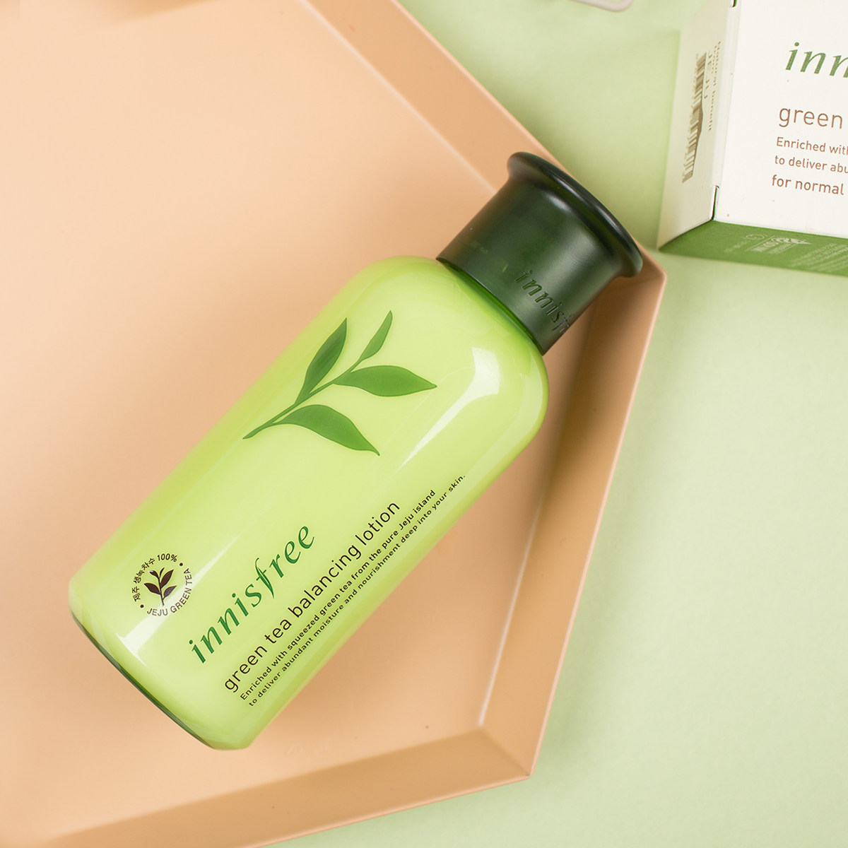 化妆品乳液_余点innisfree悦诗风吟绿茶精萃平衡柔肤露 乳液补水 化妆