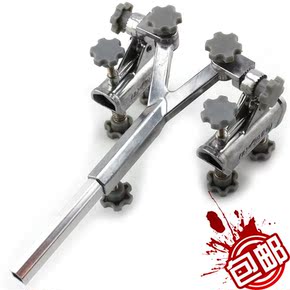 铝合金2018中国2014年春季渔具双炮台头支架