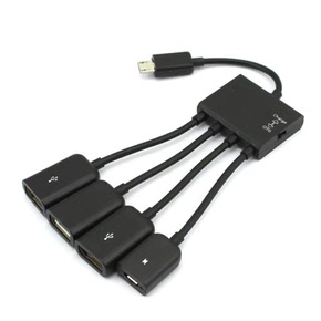 2018平板电脑手机HUB三合一 转接头连接线新