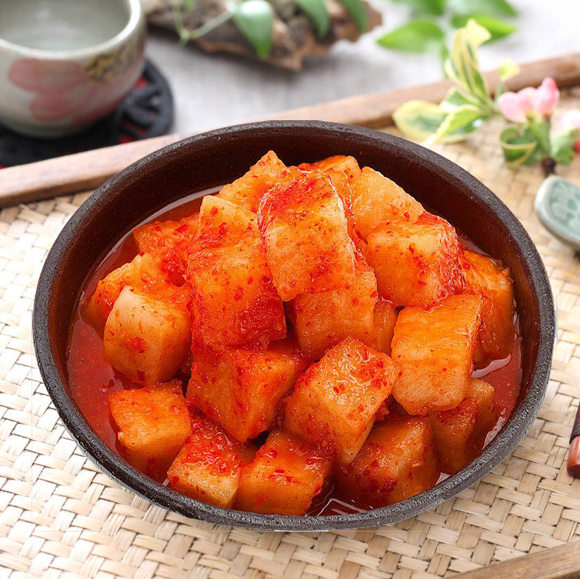特价酸甜萝卜_香辛苑韩国萝卜泡菜酸甜爽口脆萝块开胃菜韩式下饭菜