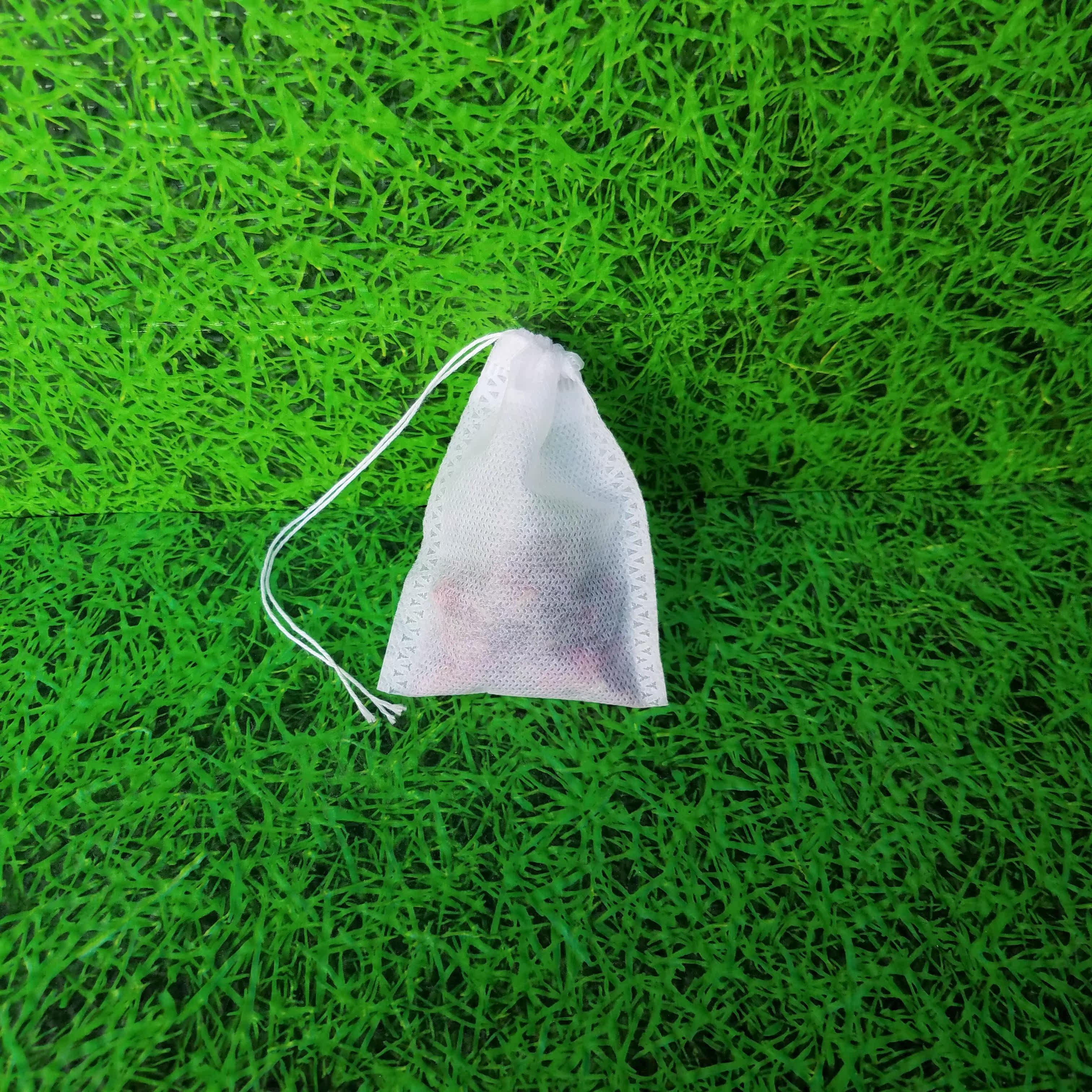 热销料包袋_100片茶过滤纱布自制一次性料包包袋小袋子泡茶自制叶的