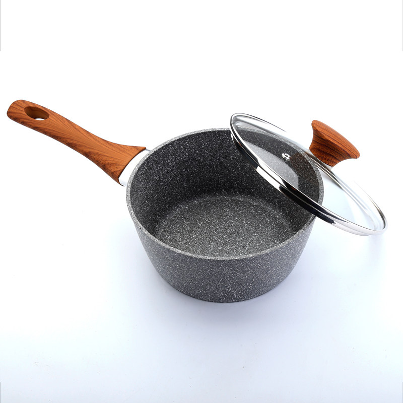 coren进口麦饭石小奶锅