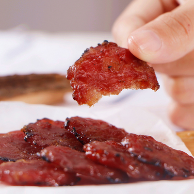 味back厦门碳烤金钱肉猪肉脯肉类零食2包