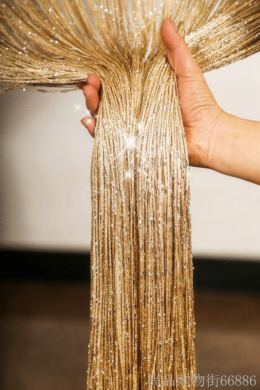 线帘吊帘窗帘垂帘隔布艺客厅流苏房间室内卫生间浴帘丝隔断