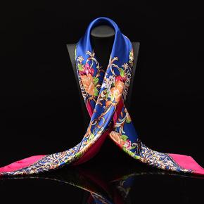 大块丝巾的系法视频