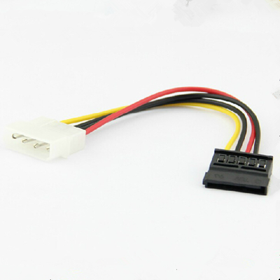 sata转大d型4pin 电源线 sata电源线 老电源转新 硬盘光驱电源线