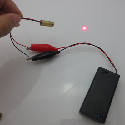 直径8mm650nm5mw红光点状激光模组红点激光镭射灯机器设备专用