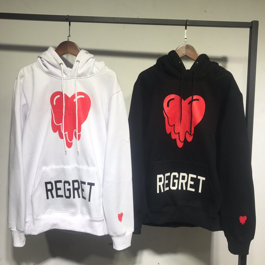 陈冠希同款卫衣_陈冠希同款潮牌eu溶解爱心套头连帽卫衣纯棉男女宽松