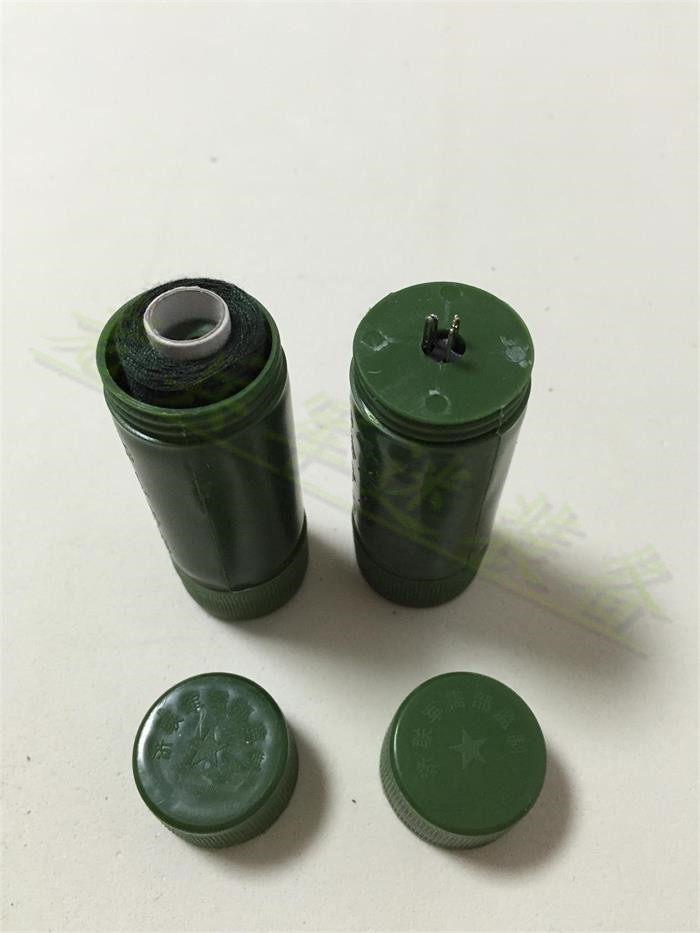 07正品配发新款针线筒便携户外单兵内务新式军绿色缝补衬衣针线盒
