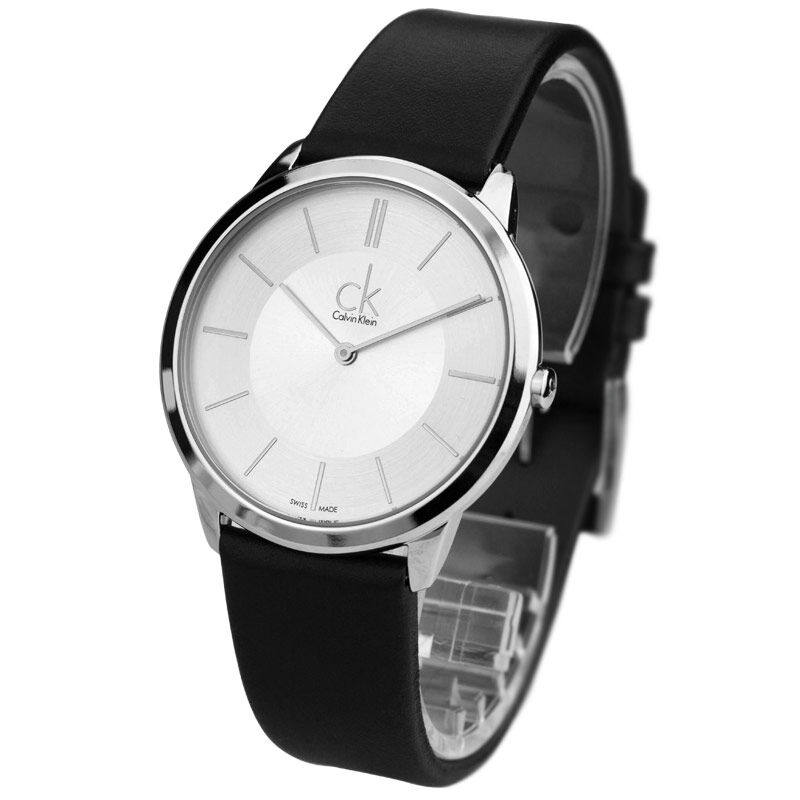 原装进口正品ck手表时尚简约休闲石英防水男表 k3m211c6