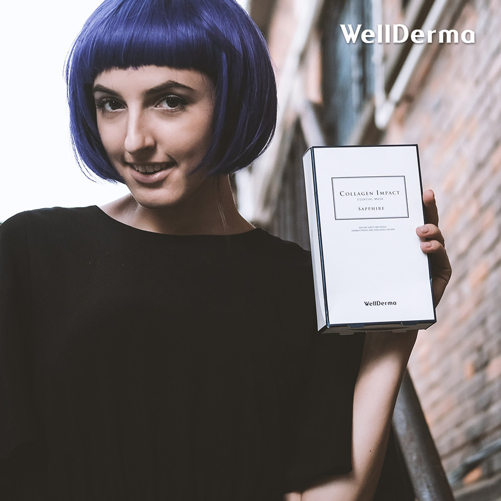 wellderma梦蜗胎水面膜 补水保湿提拉紧致10片买两盒