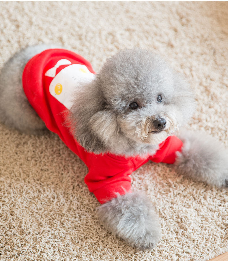 狗狗衣服薄款四脚 中型_狗狗幼犬 衣服比熊宠物四脚衣春夏秋冬装 犬