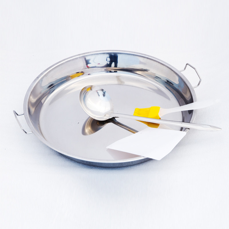 新款热卖陕西凉皮锣锣罗罗不粘锅 不锈钢凉皮锅家用 蒸做凉皮的锅