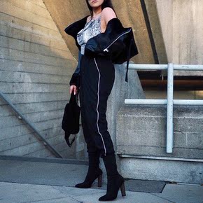 裤女直筒裤长裤