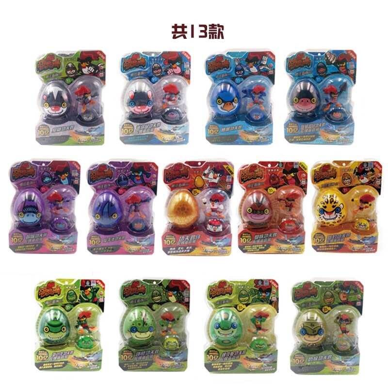功夫鸡玩具_正版功夫鸡玩具儿童益智的蛋全套套装12款现货鸡仔猎豹