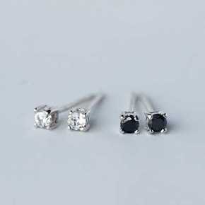 男士钻石耳钉单只