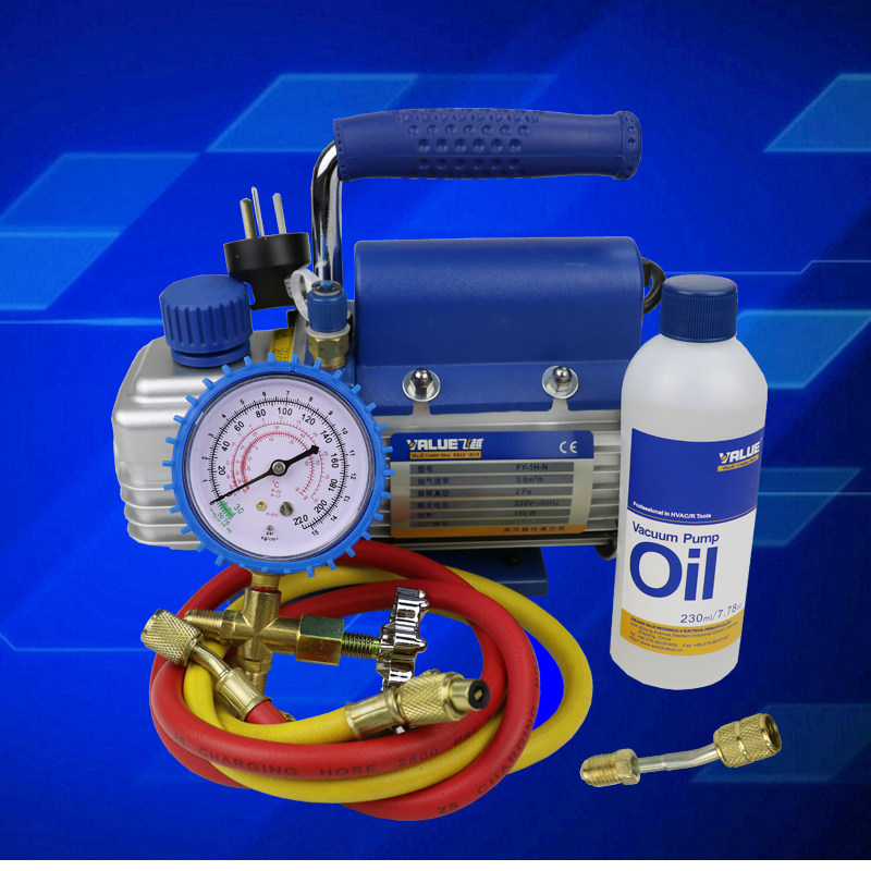 汽车空调真空泵抽气单用工具机空调汽车抽气维修工具电动维修