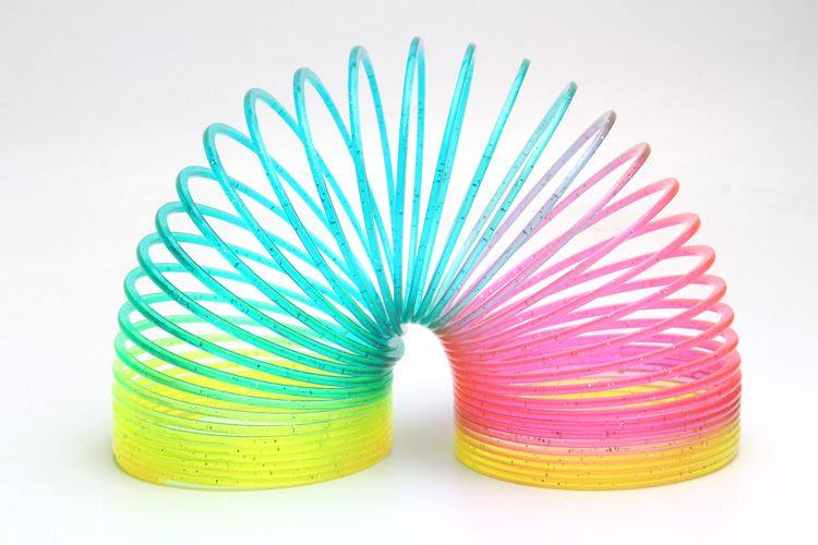 包邮大号彩虹圈弹簧圈伸缩圈弹力圈叠叠乐益智玩具早教开发智力