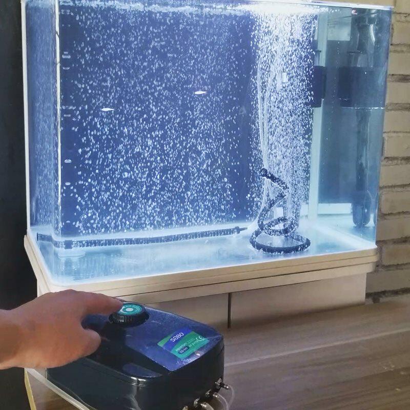 鱼池养鱼塘充氧气增氧鱼打氧机增氧泵冲氧泵鱼塘简约蒸养机耐用