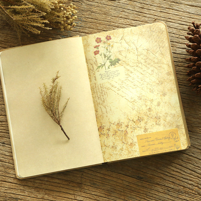 日记本复古 怀旧